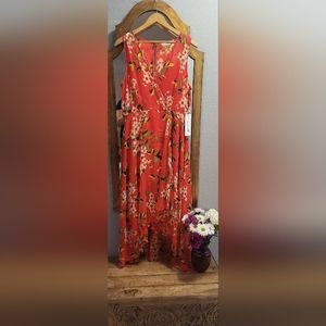 Size 12 Calvin Klein Florida Midi Dress